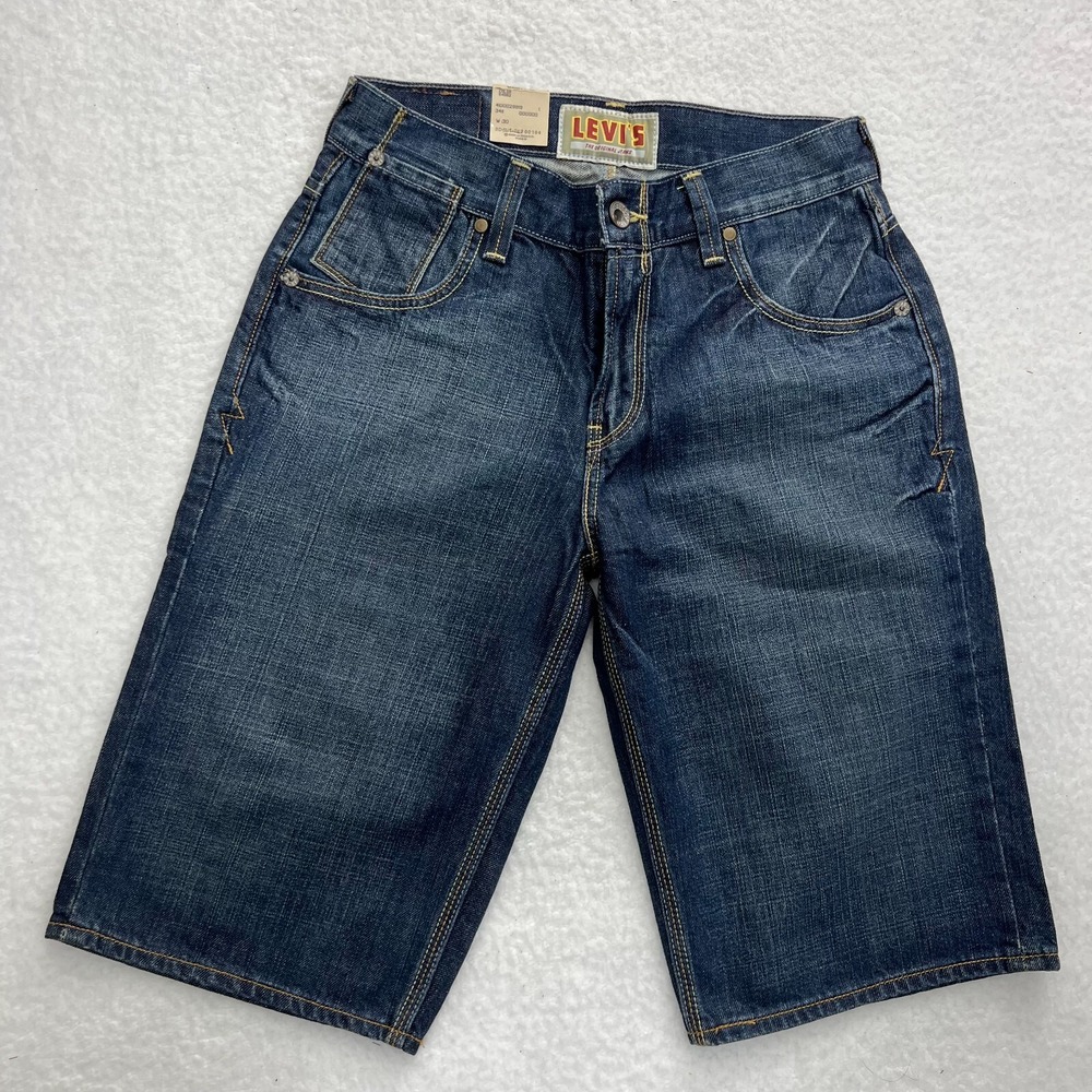 Levi's The Original Jeans RAMP Flap Front Short Denim Blue Men's W30 VTG‎ NWT